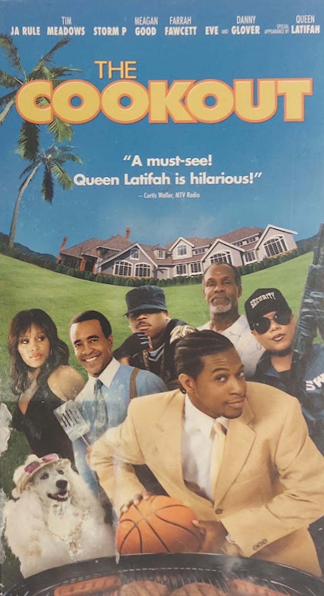 VHS 2004 Vintage Movie Titled the Cookout Starring Storm P, Jenifer ...