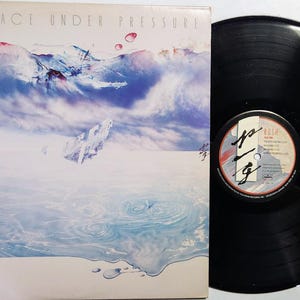 Vintage  1984 Vinyl Record Album by Rush titled Grace Under Pressure
