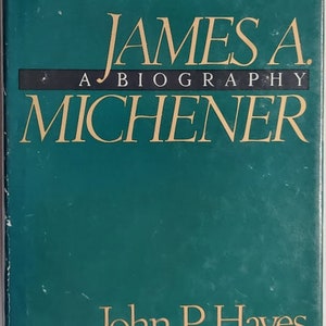 Hardcover Book 1987 Vintage by John P Haynes titled James A Michener a Biography
