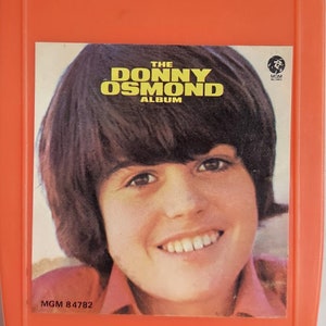 8 Track Tape 1971 Vintage by Donny Osmond titled The Donny Osmond Album