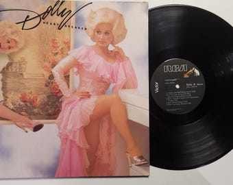 Vintage 1978 Vinyl Record Album by Dolly Parton titled Heartbreaker