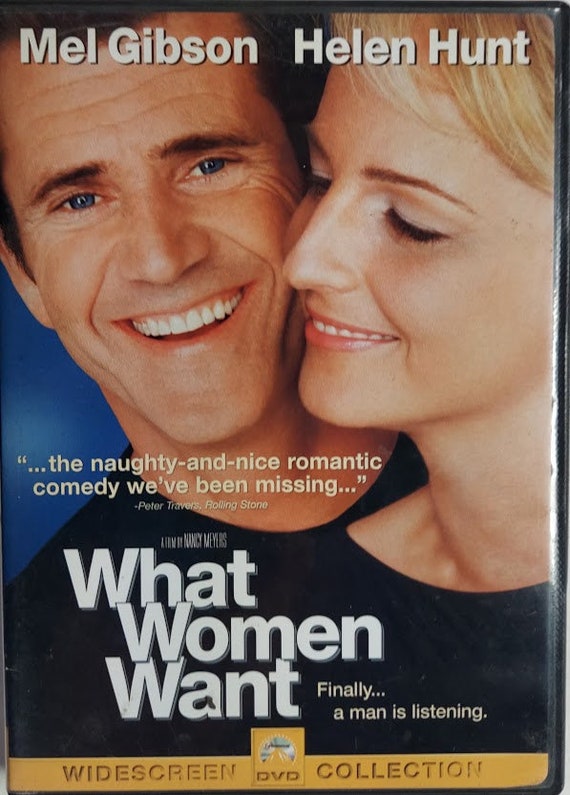 DVD 2000 Movie Titled What Women Want Starring Mel Gibson & Helen Hunt 