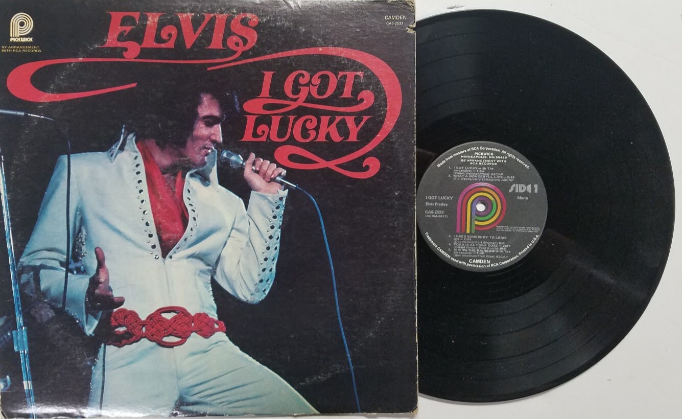 1971年　Elvis I Got Lucky アナログレコード 61NWNMRGHWL._UF1000,1000_QL80_.jpg