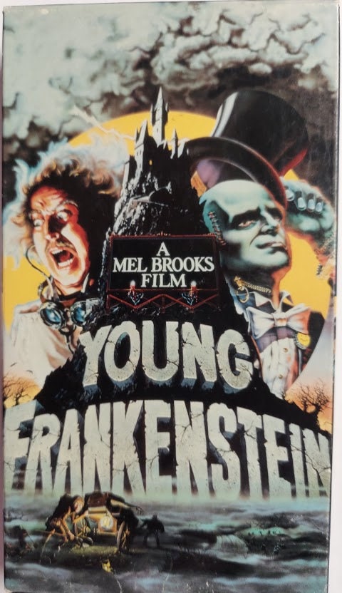 VHS Used  1974 movie titled Young Frankenstein starring Gene Wilder, Marty Feldman & Teri Garr