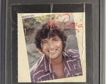 8 Track Tape 1979 Vintage Pop Music by Mac Davis titled Greatest Hits