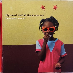 CD Used 1997 Vintage Rock Blues Music by Big Head Todd And The Monsters titled Beautiful World