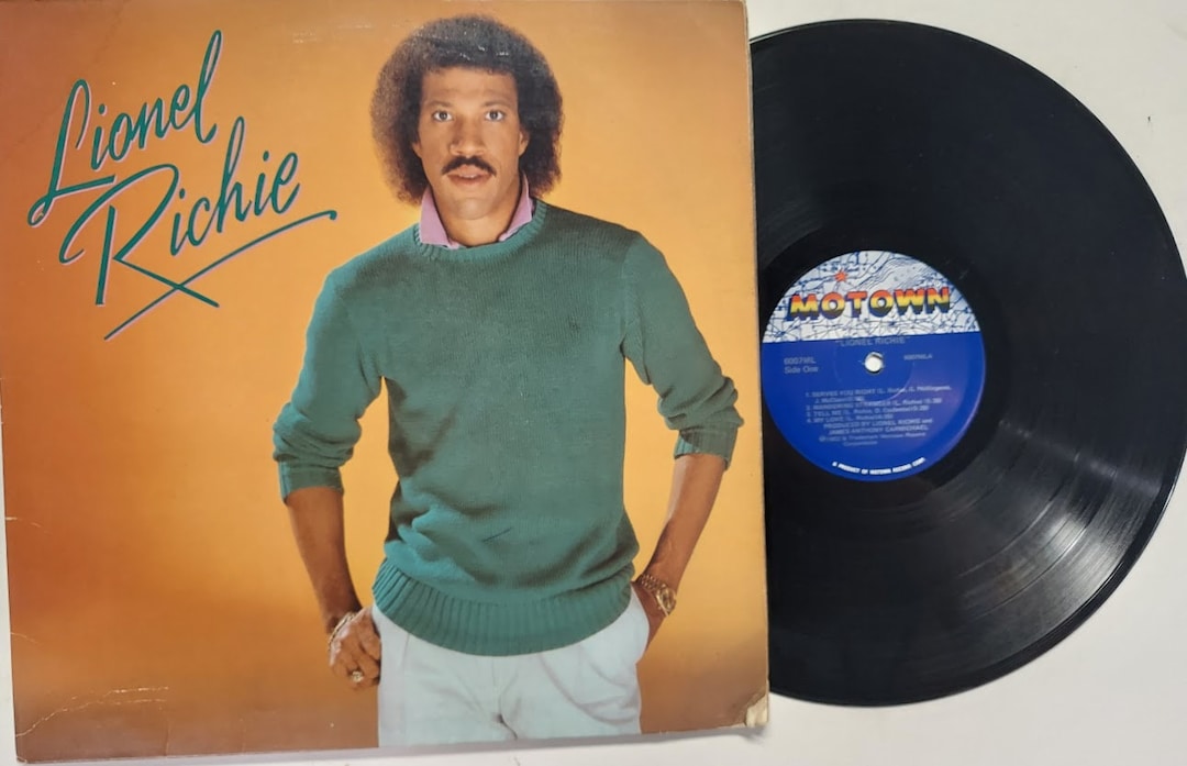 Vintage 1982 Vinyl Record Album by Lionel Richie Titled Lionel