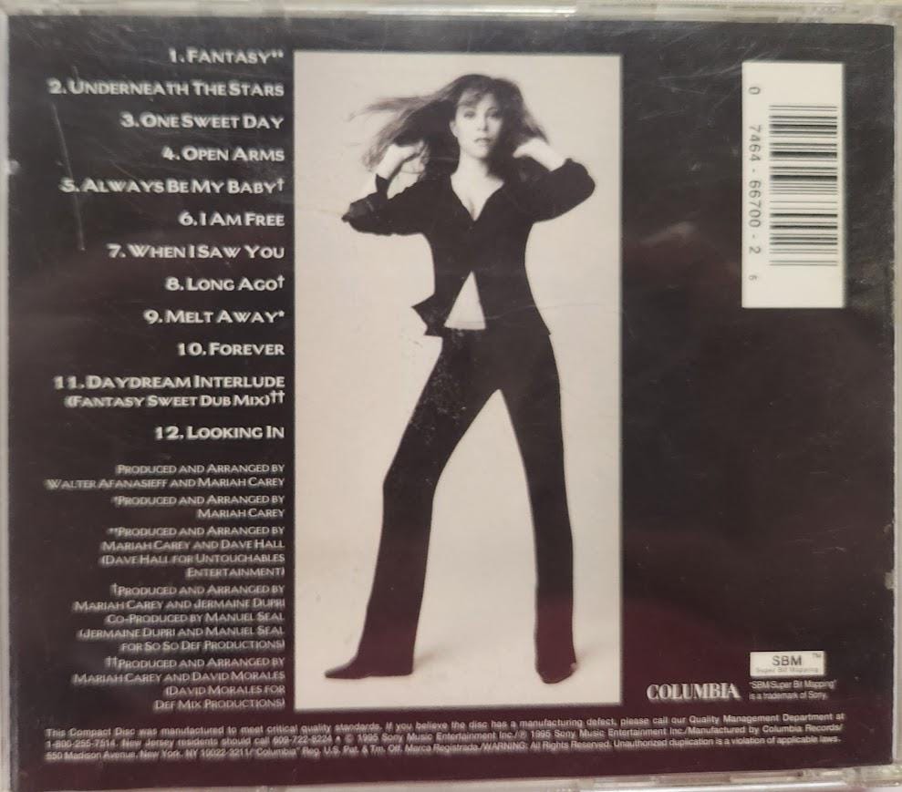 CD Used 1995 Vintage Music by Mariah Carey Titled Daydream - Etsy