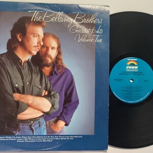 Vintage 1995 Vinyl Record Album by The Bellamy Brothers titled Greatest Hits - Vol. 2