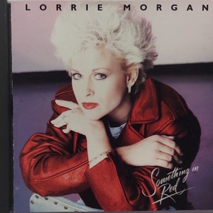 CD  Used  1991 Vintage Country Music by Lorrie Morgan titled Something In Red
