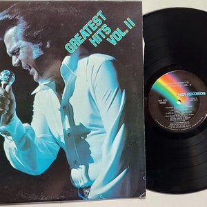 Vintage 1976 Vinyl Record Album  Conway Twitty titled Conway Twitty&#39;s Greatest Hits Vol. II