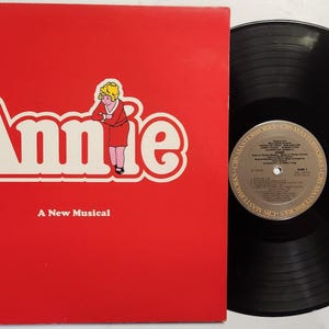 Vintage 1977  Vinyl Record Soundtrack Album titled Annie A New Musical ( Unopened )