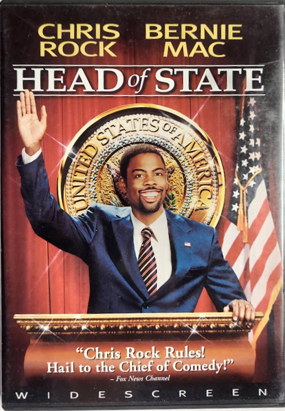 DVD 2003 Vintage Movie Titled Head Of State Starring Chris, 60 OFF