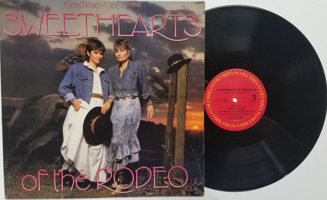 Vintage 1988 Vinyl Record Album by Sweethearts of the Rodeo Titled One ...