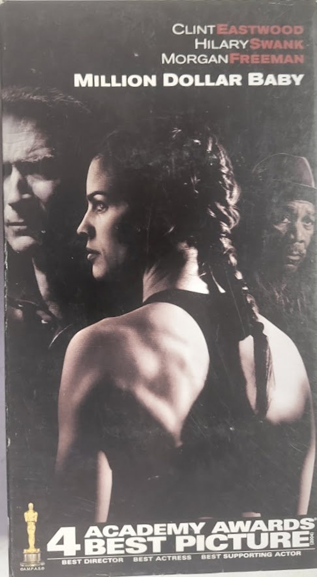VHS 2004 Vintage Movie Titled Million Dollar Baby Starring Clint