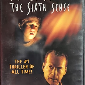DVD 1999 Vintage Movie titled The Sixth Sense starring Haley Joel Osment & Bruce Willis