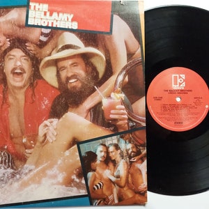Vintage 1982 Vinyl Record Album by Bellamy Brothers titled Strong Weakness