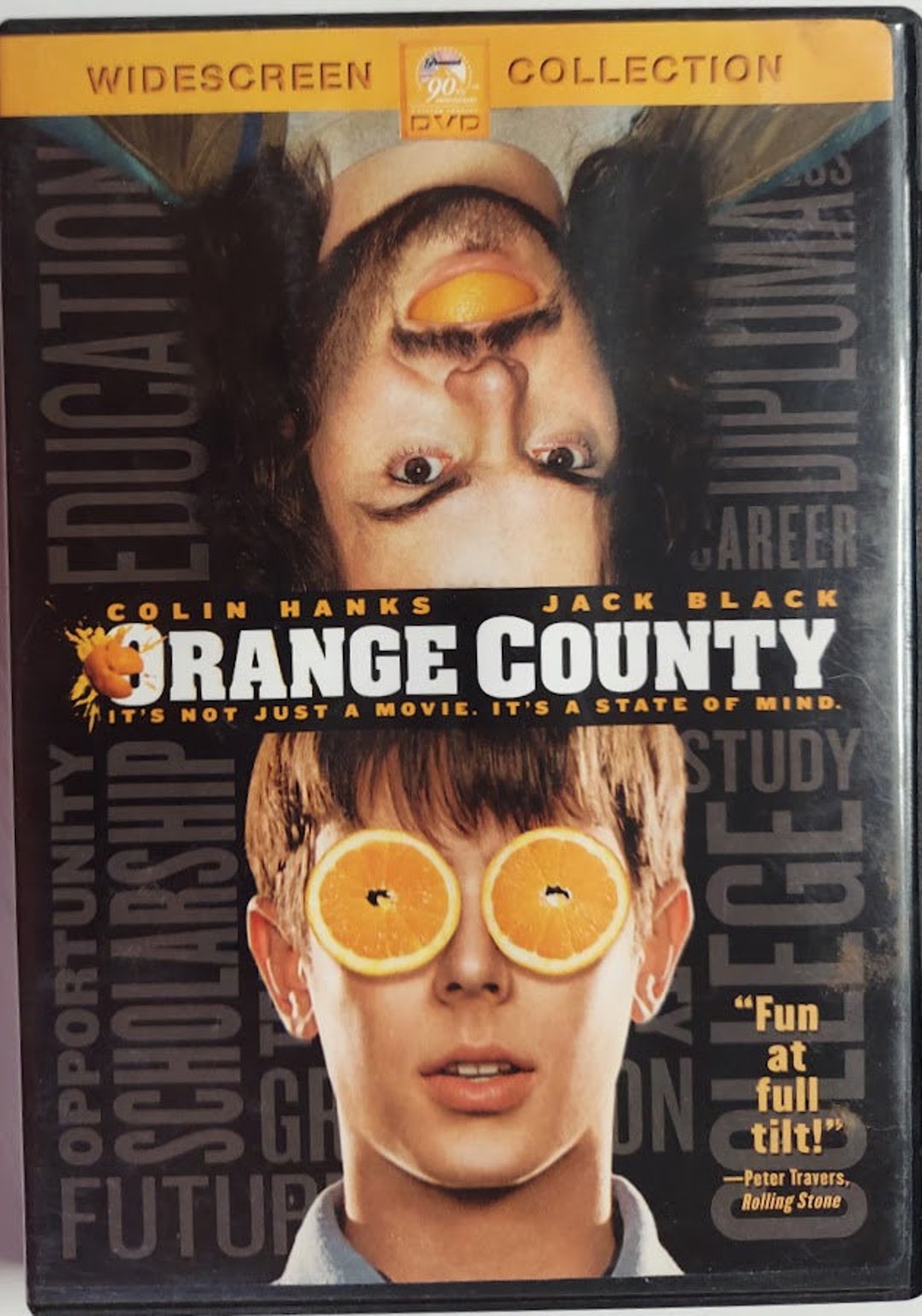 DVD 2002 Vintage Movie Titled Orange County Starring Colin Hanks