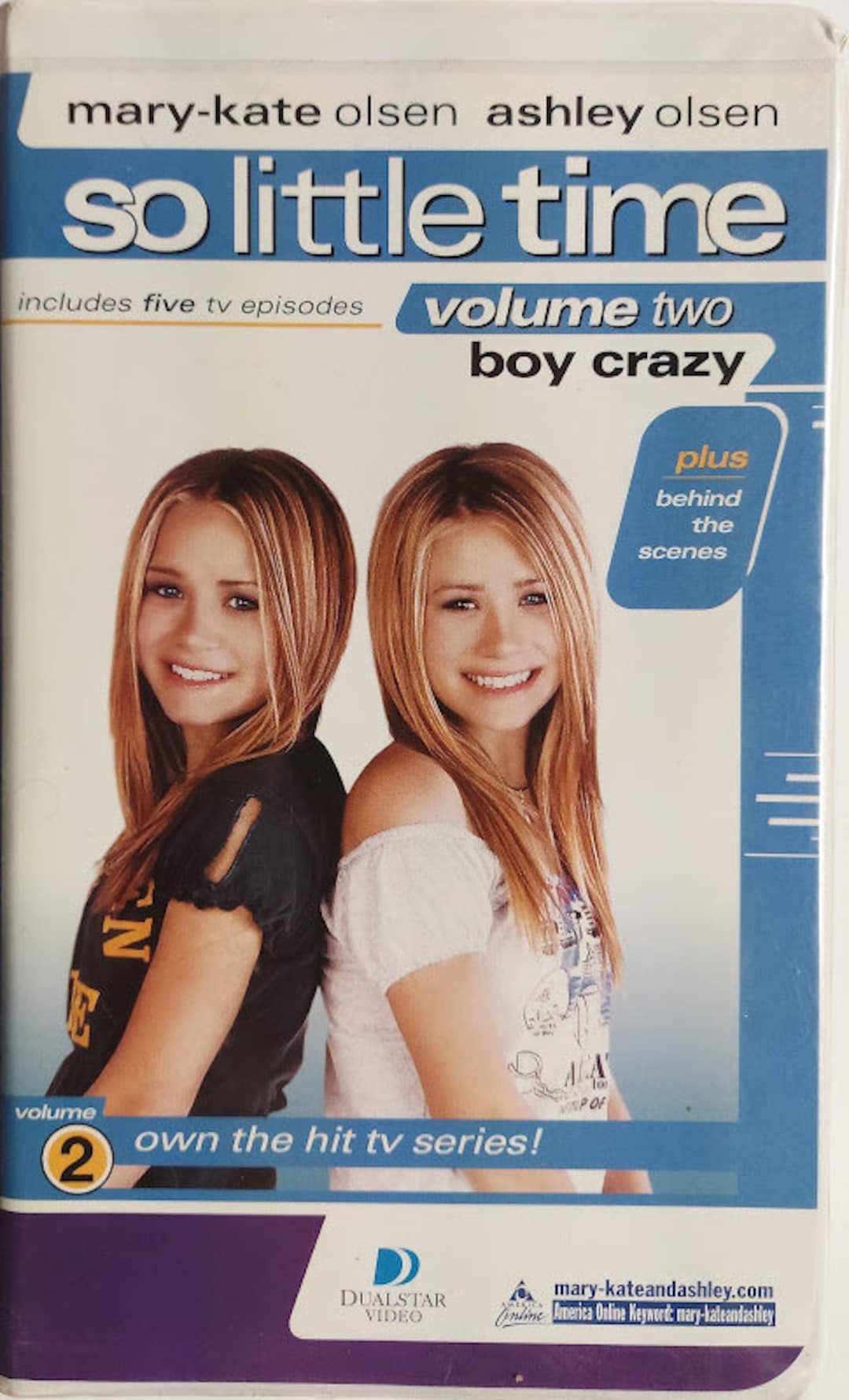 vhs-2001-vintage-tv-series-5-episodes-titled-so-little-time-etsy