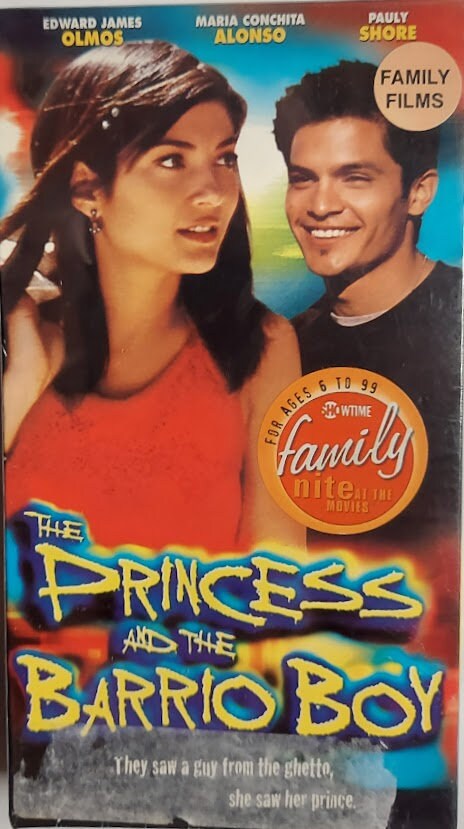 VHS 2000 Vintage Movie Titled the Princess and the Barrio Boy