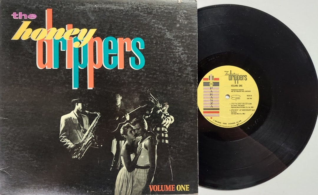 Vintage 1984 Vinyl Record Album by the Honeydrippers Titled Etsy