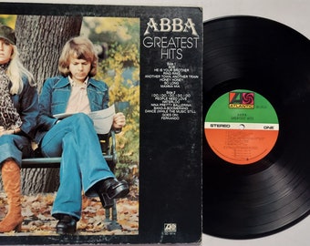 Vintage 1975 Vinyl Record Album by ABBA titled Greatest Hits