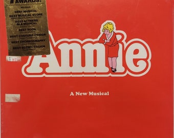 Vintage 1977  Vinyl Record Soundtrack Album titled Annie A New Musical ( Unopened )