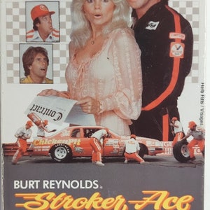 VHS 1983 Vintage Movie titled Stocker Ace starring Burt Reynolds & Ned Beatty
