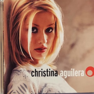 CD Used 1999 Vintage Soul Pop Music by Christina Aguilera titled Christina Aguilera