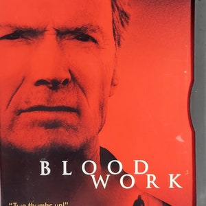 DVD Used  2002 Vintage Movie titled Blood Work starring Clint Eastwood and Jeff Daniels