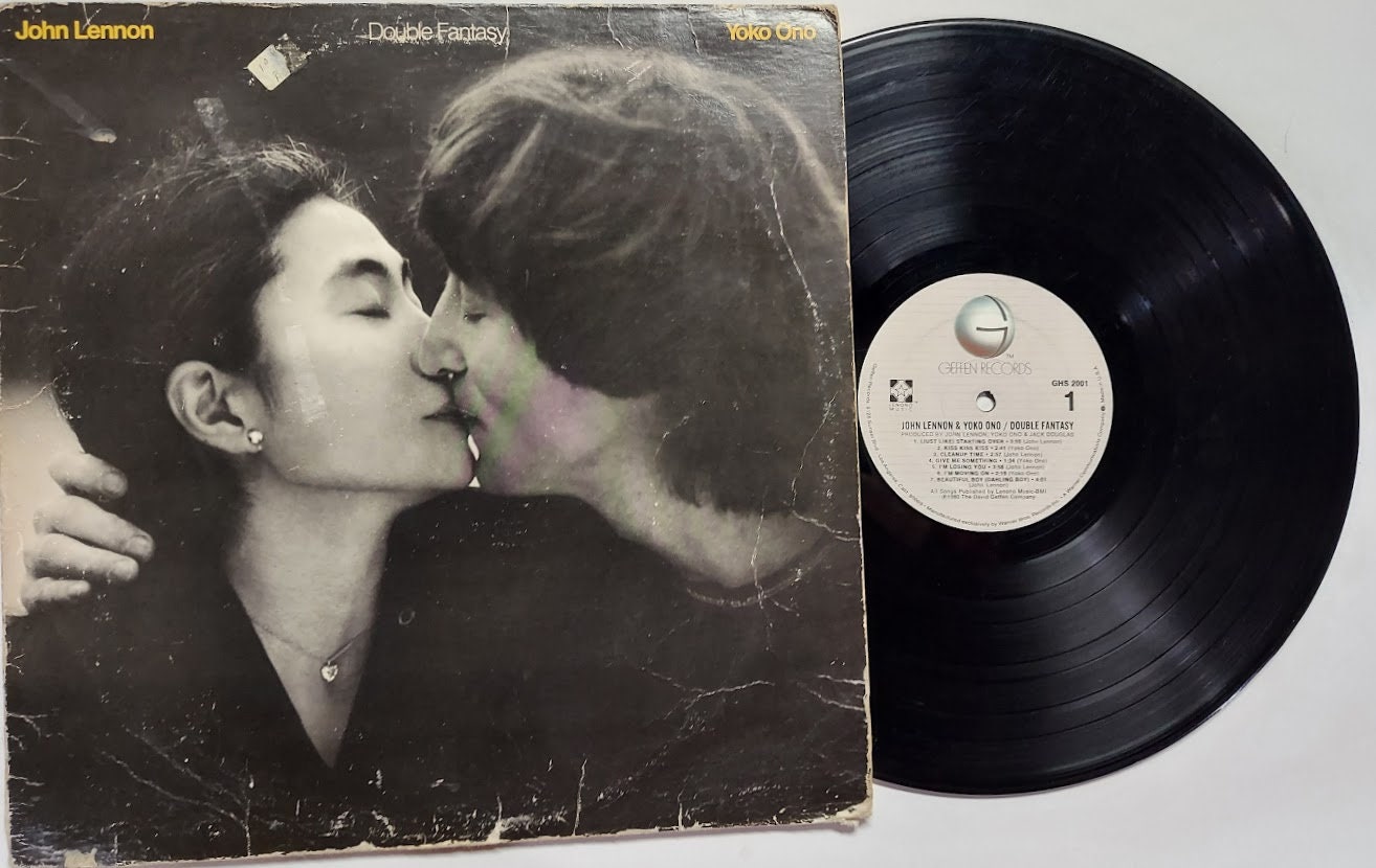 洋楽 john lennon double fantasy (RARE SET!) s-l400.jpg
