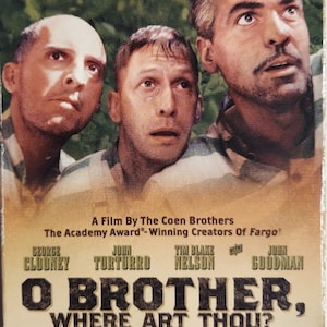 VHS 2000 Vintage Movie titled O Brother Where Art Thou starring George Clooney