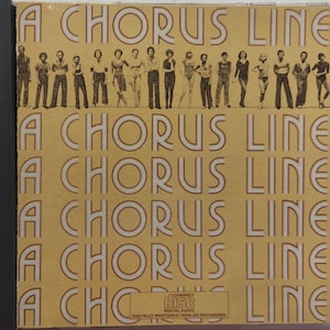 CD Used 1975 Vintage Soundtrack Jazz Music by Various artists titled A Chorus Line - Original Cast Recording