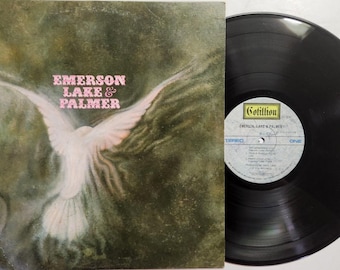 Vintage Vinyl Record Album by Emerson, Lake & Palmer titled  Emerson, Lake and Palmer