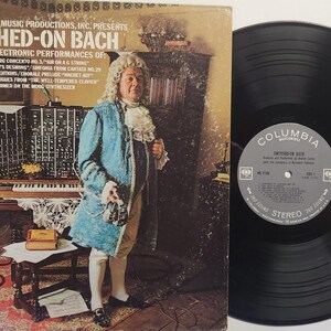 Vintage 1968 Vinyl Record Album by Walter Carlos titled Switched-On Bach ( New )