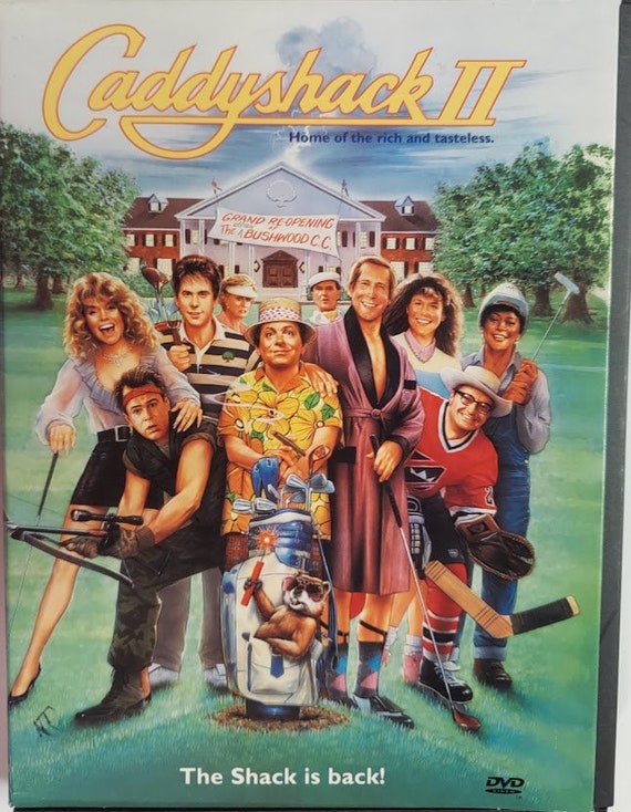 DVD Movie 1988 Vintage Movie Titled Caddyshack II Starring - Etsy Finland