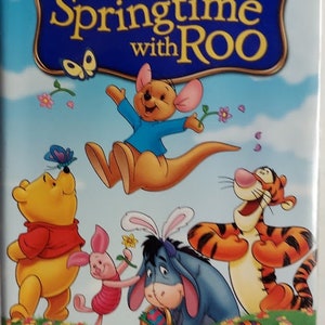 VHS 2002 Vintage Movie titled Winnie the Pooh Springtime with Roo