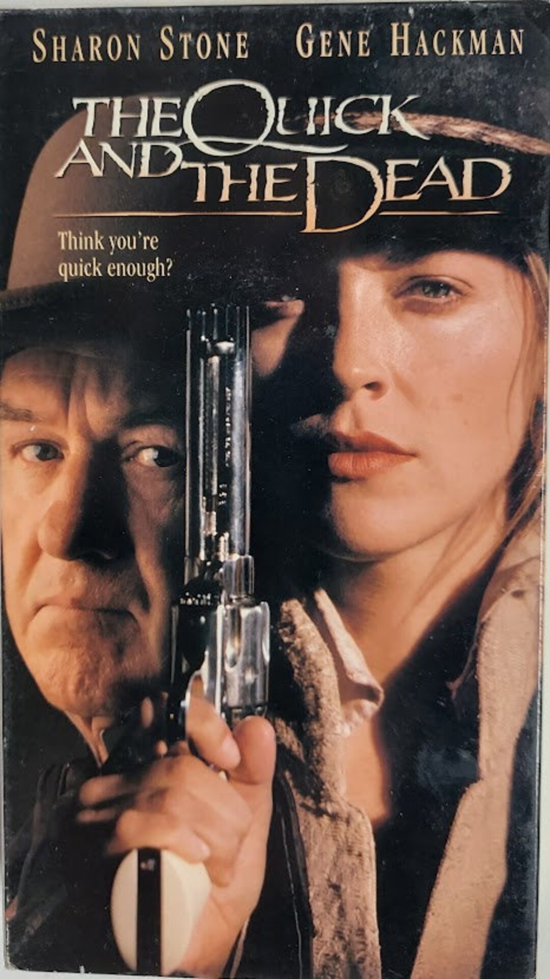 VHS 1995 Vintage Movie Titled the Quick & the Dead Starring Etsy