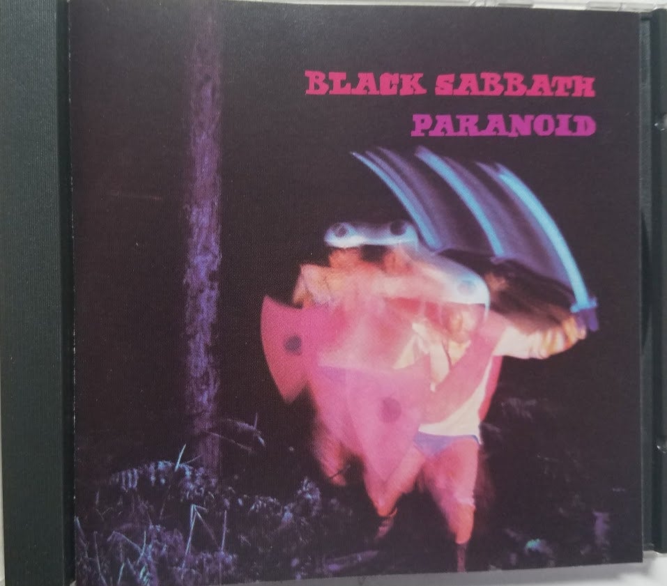 CD Used Music Vintage Album 1970  by Black Sabbath titled Paranoid