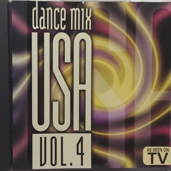 CD Used 1996 Vintage Rhythm & Blues, Europop Music by Various Artists titled  Dance Mix USA Vol. 4