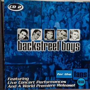 CD Used  2000 Vintage Music by Backstreet Boys Titled For The Fans (CD 2)