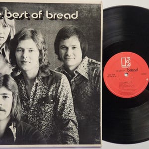 Vintage Vinyl Record Album by Bread titled The Best Of Bread
