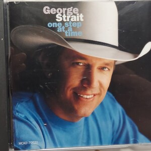 CD Used Vintage 1998 Music by George Strait titled One Step At A Time