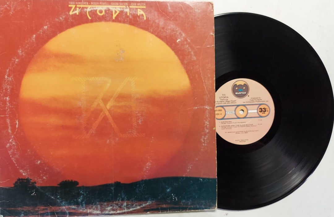 Vintage 1977 Vinyl Record Progressive Rock by Utopia Titled Ra - Etsy