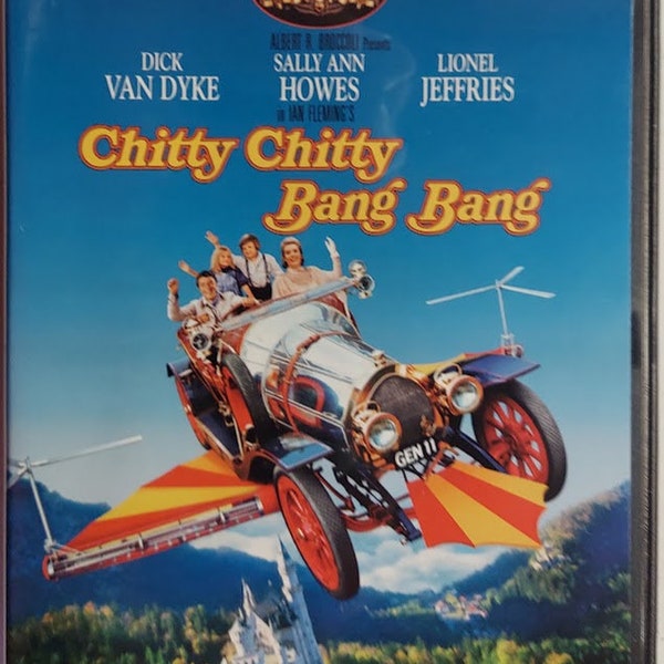 DVD 1968 Vintage Movie titled Chitty Chitty Bang Bang starring Dick Van Dyke & Gert Frobe