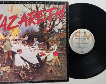 Vintage Vinyl Record 1980 Album by Nazareth titled Malice In Wonderland