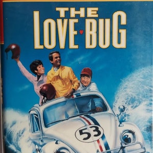 VHS 1969 Vintage Movie by Walt Disney titled The Love Bug starring Dean Jones & Buddy Hackett