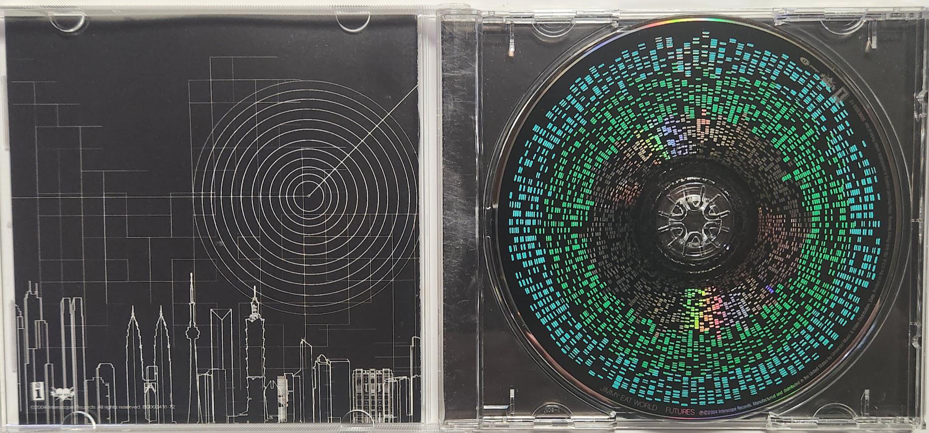 CD 2004 Vintage Music by Jimmy Eat World Titled Futures - Etsy