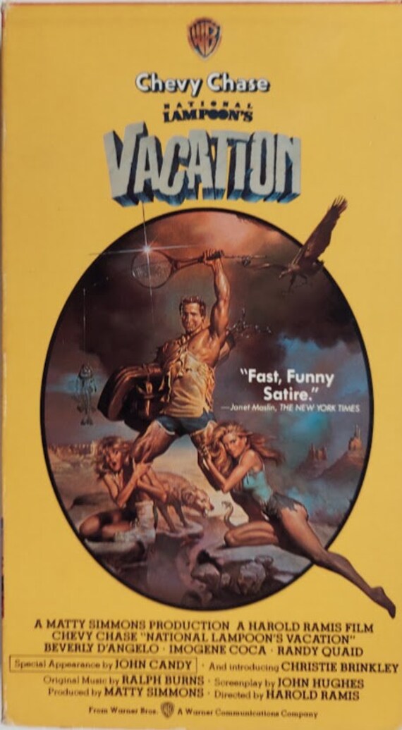 VHS 1983 Vintage Movie Titled National Lampoons Vacation Etsy