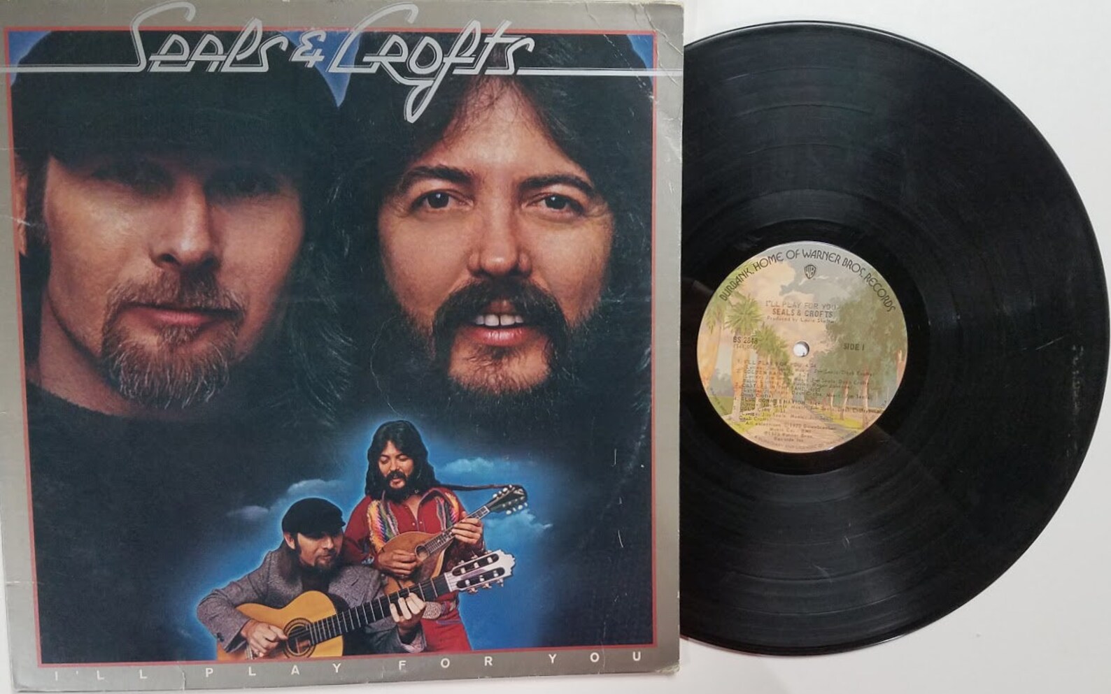 Vintage Vinyl Record Album by Seals and Crofts Titled I'll Etsy